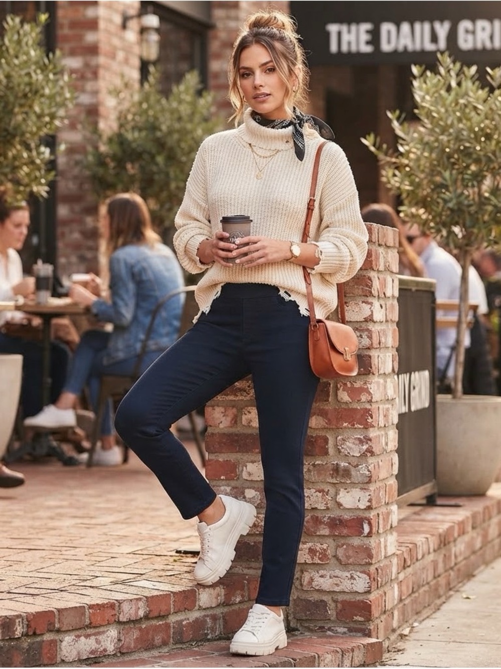 Nine West Dark Navy Ankle Jeans - High Rise Slim